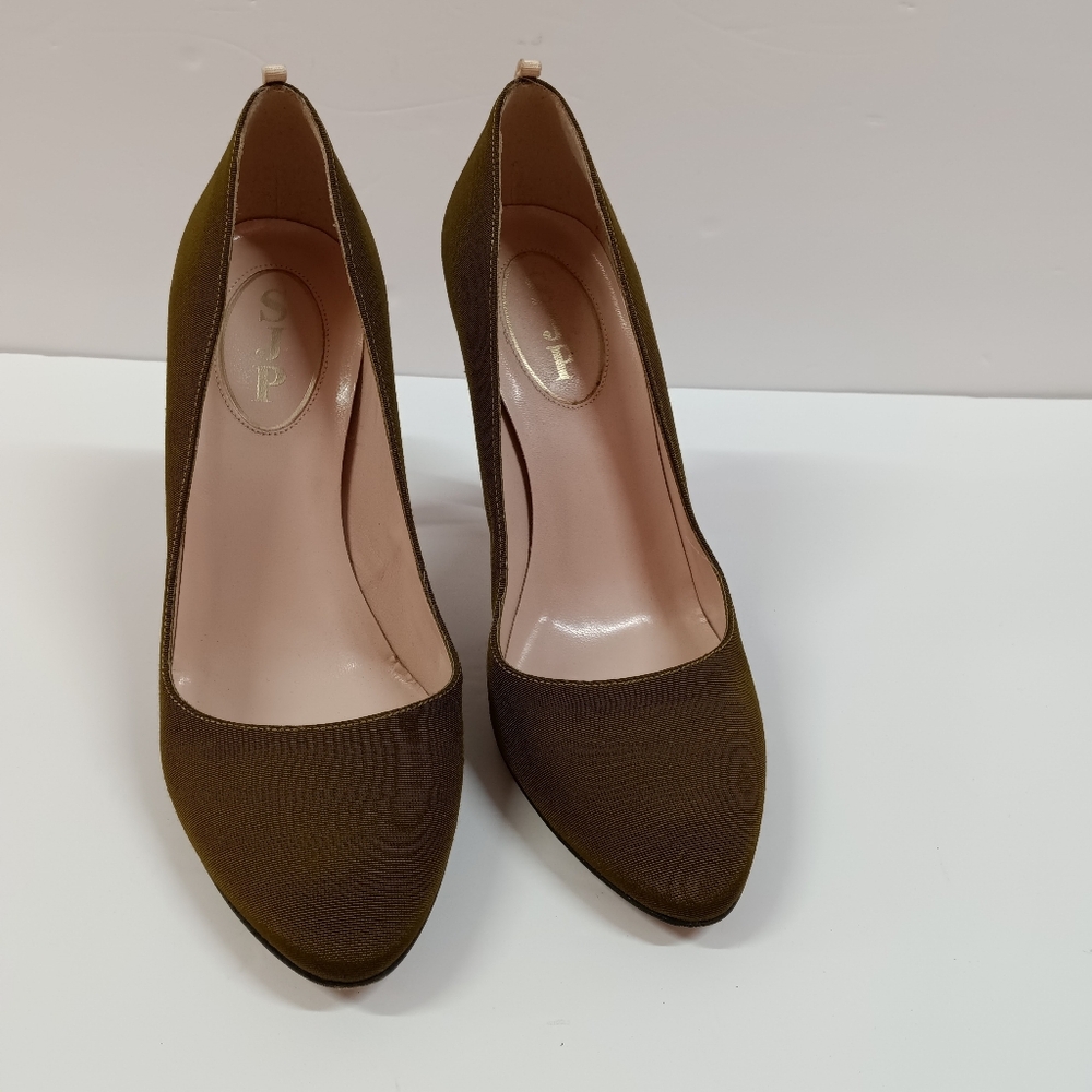 SJP Sarah Jessica Parker Grosgrain High Heel Pumps EU 38/ US 7